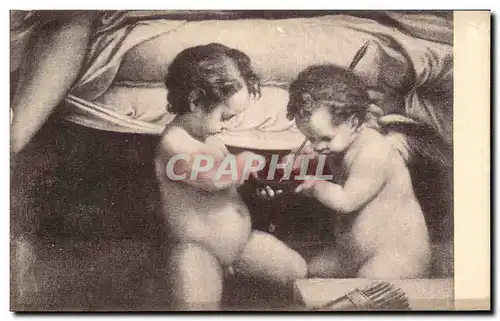 Cartes postales Roma Galleria Borghese I Due Amorini dettaglio della Danea