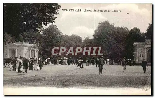 Ansichtskarte AK Bruxelles Entree du Bois de la Cambre