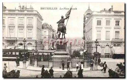 Cartes postales Bruxelles Le Place Royale