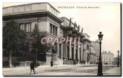 Cartes postales Bruxelles Palais des Beaux Arts