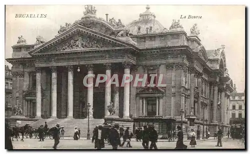 Cartes postales Bruxelles La Bourse