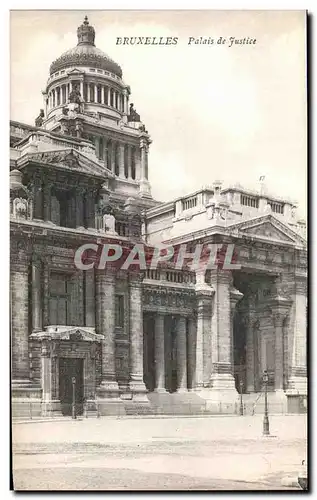 Cartes postales Bruxelles Palais de Justice