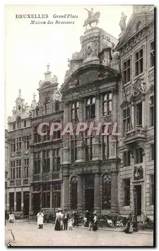 Ansichtskarte AK Bruxelles Grand Place Maison des Brasseurs