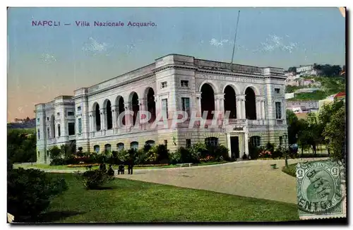 Ansichtskarte AK Napoli Villa Nazionale Acquario