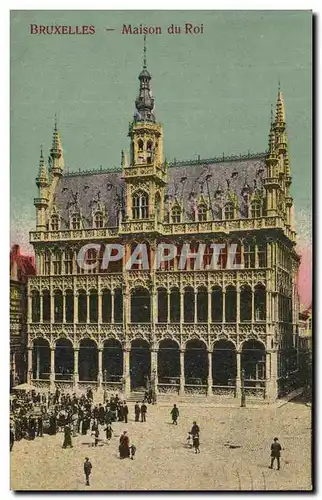 Cartes postales Bruxelles Maison du Roi