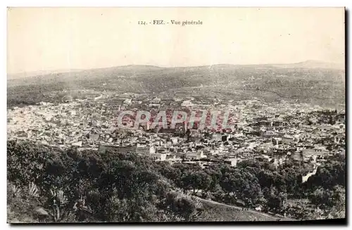 Cartes postales Fez Vue Generale