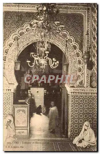 Cartes postales Fez Interieur de Moulay Idriss Femme