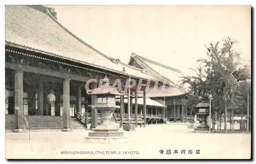 Cartes postales Nishihongmanji Kyoto Japon