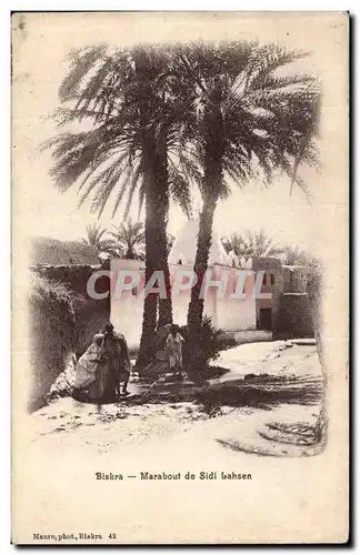 Cartes postales Biskra Marabout de sidi Lahsen