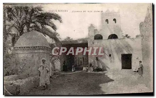Cartes postales Vieux Biskra Djamaa de Sidi
