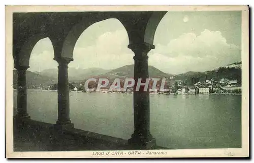 Cartes postales Lago D Orta Orta Panorama