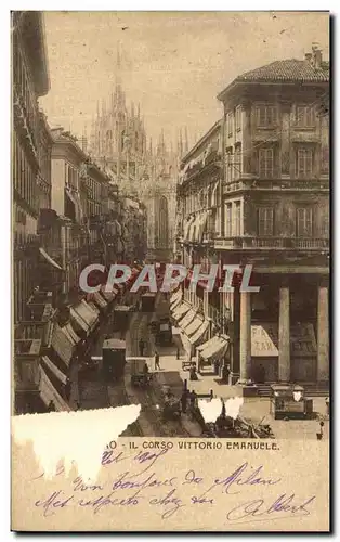 Cartes postales Roma Il Corsa Vittorio Emanuele