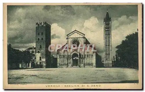 Cartes postales Verona Basilica Di S Zeno