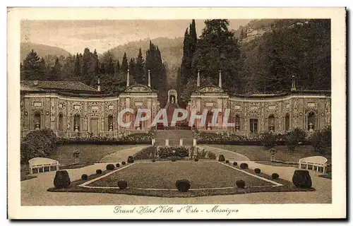 Cartes postales Grand Hotel Villa d Este Mosaique