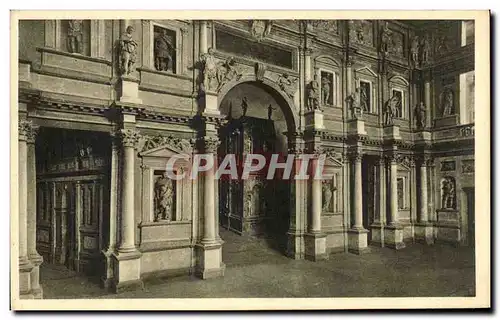 Cartes postales Vicenza Teatro Olimpico Prospeffo della Scena