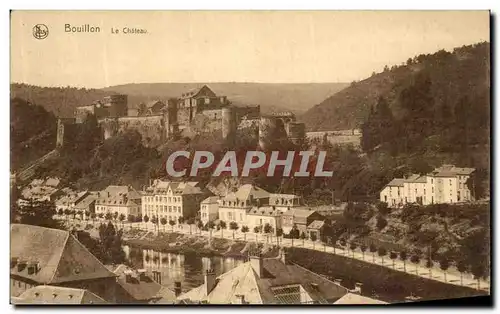 Cartes postales Bouillon Le Chateau