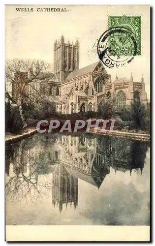 Cartes postales Wells Cathedrale