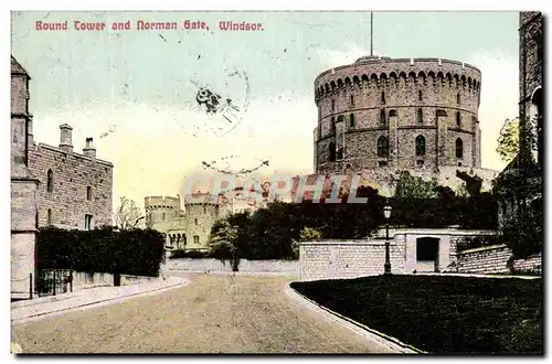 Cartes postales Round Tower and Norman Gate Windsor