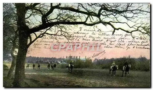 Cartes postales Newmarket Chevaux