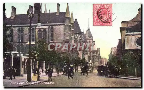 Cartes postales The Law Courts Strand