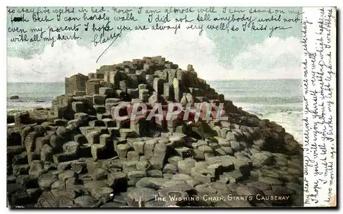 Ansichtskarte AK The Wishing Chair Giants Causeway