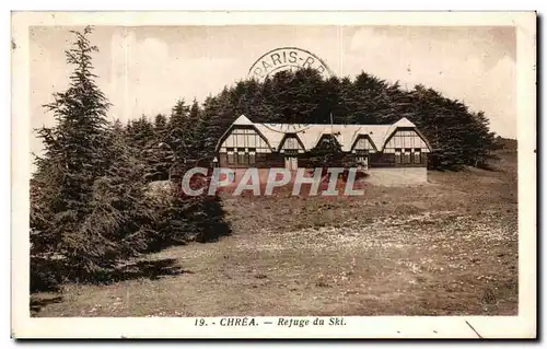 Ansichtskarte AK Chrea Refuge du Ski Algerie