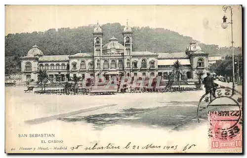 Cartes postales San Sebastian El Casino