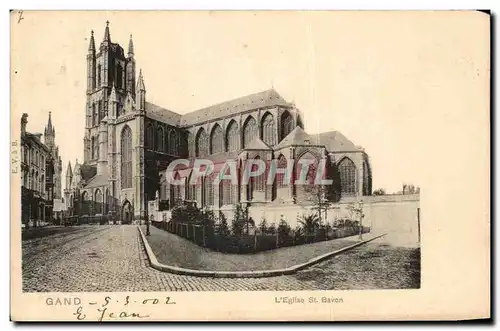 Cartes postales Gand L Eglise St Bavon
