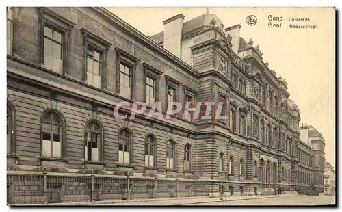 Cartes postales Gand Universite