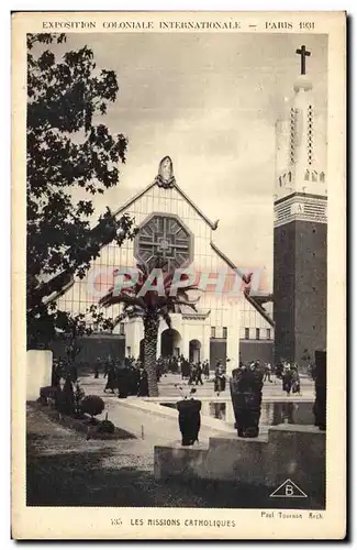 Ansichtskarte AK Expostion Coloniale Internationale Paris 1931 Les missions catholiques