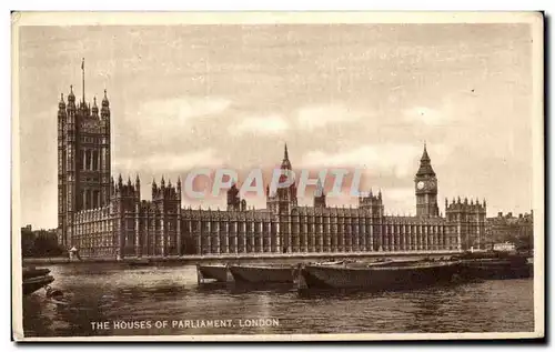 Cartes postales The Houses of Parliament London