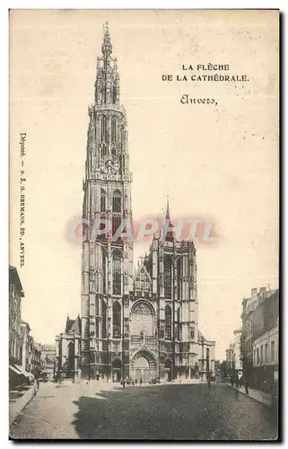 Ansichtskarte AK La Fleche De La Cathedrale Anvers