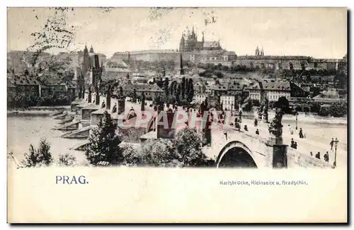 Cartes postales Prag Karisbruke Klenseitu U Fradschin