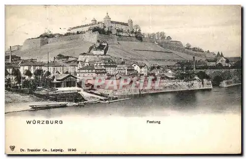 Cartes postales Wurzburg Festung