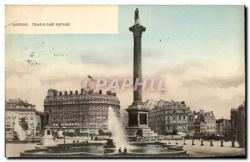 Cartes postales London Trafalgar Square