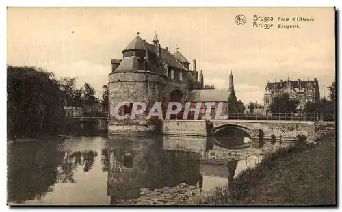 Cartes postales Bruges Porte d Ostende