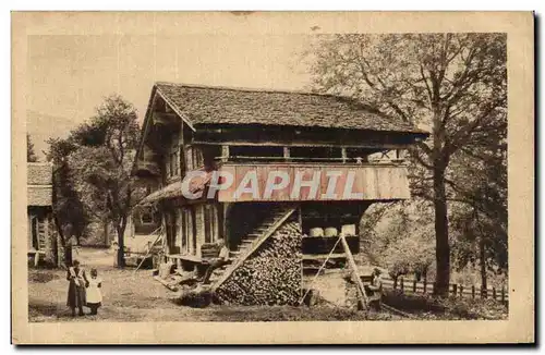 Ansichtskarte AK Le Locle Motreua Maison