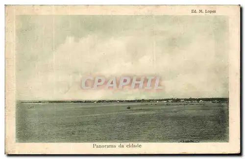 Cartes postales Panorama da Cidade Sao Thome