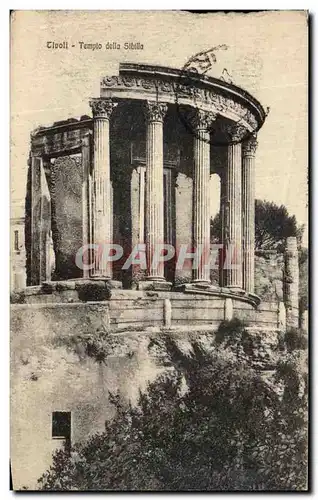 Cartes postales Tivoli Templo della Sibilla