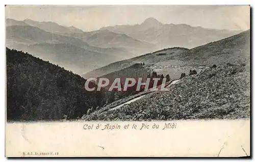 Ansichtskarte AK Col d Aspin et le Pic du midi