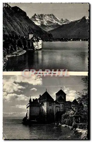 Cartes postales moderne Chateau de Chillon