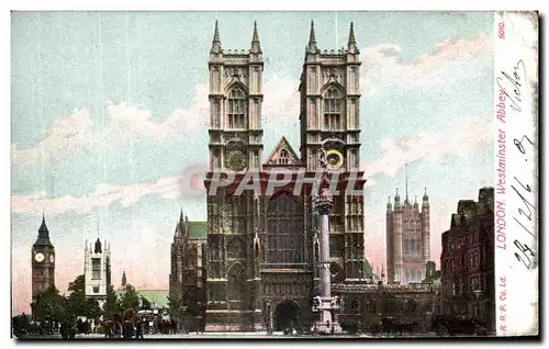 Cartes postales London Westminster Abbey