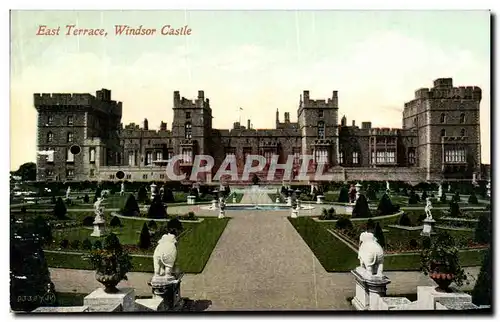 Cartes postales East Terrace Windor Castle