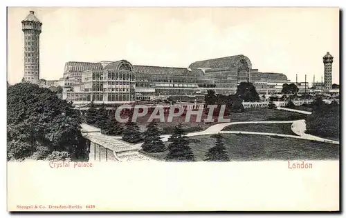 Cartes postales Crystal Palace London