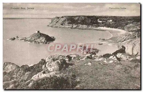 Cartes postales Portelet Bay Jersey