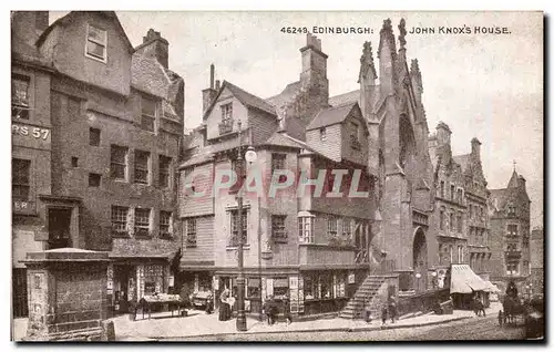 Cartes postales Edinburgh John Knoxs House