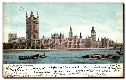 Cartes postales The Houses of Parliment London