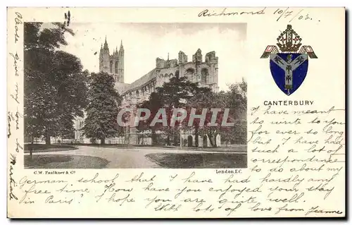 Cartes postales Canterbury