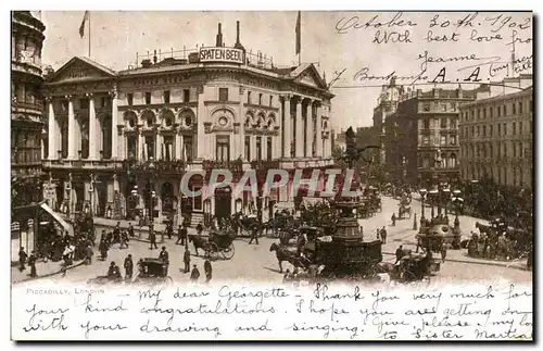 Cartes postales Piccadilly London