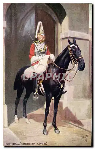 Cartes postales Whitehall Sentry On Guard London